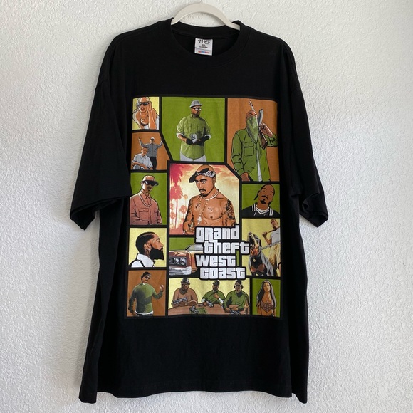 Grand Theft Auto West Coast T-shirt - Picture 2 of 5
